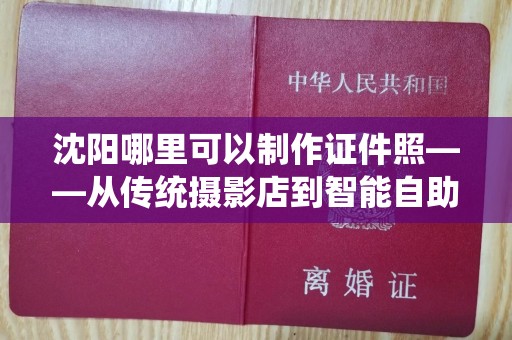 哈尔滨沈阳哪里可以制作证件照——从传统摄影店到智能自助机的全方位指南