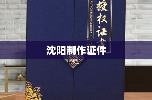 哈尔滨沈阳制作证件